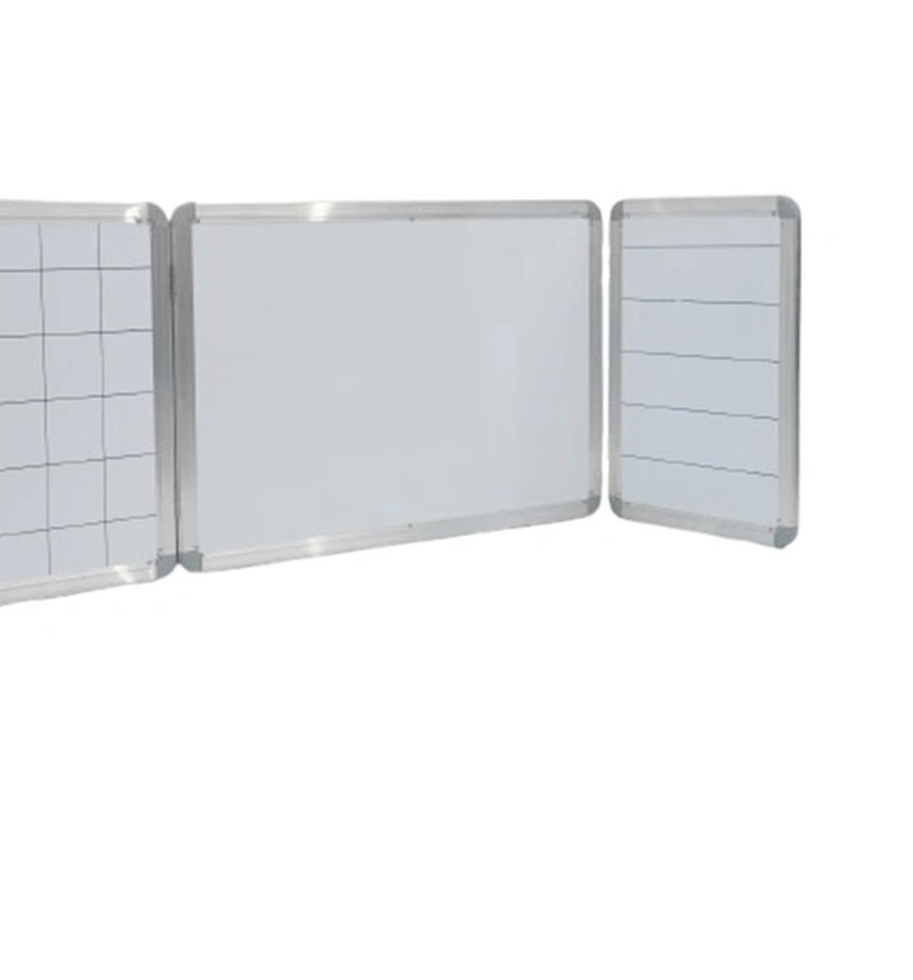 Three Elements Foldable Magnetic Whiteboard and Chalkboard BM0047