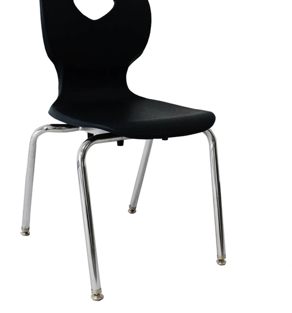 Plastic Chrome School Adult Children Science Classroom Furniture Design Office Training Study Chair view 2