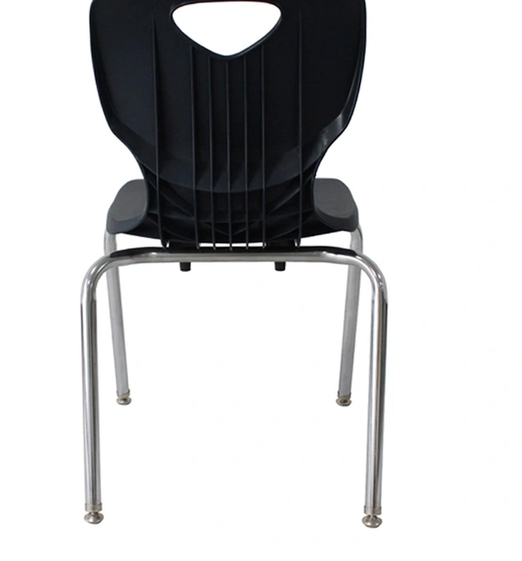 Plastic Chrome School Adult Children Science Classroom Furniture Design Office Training Study Chair view 3