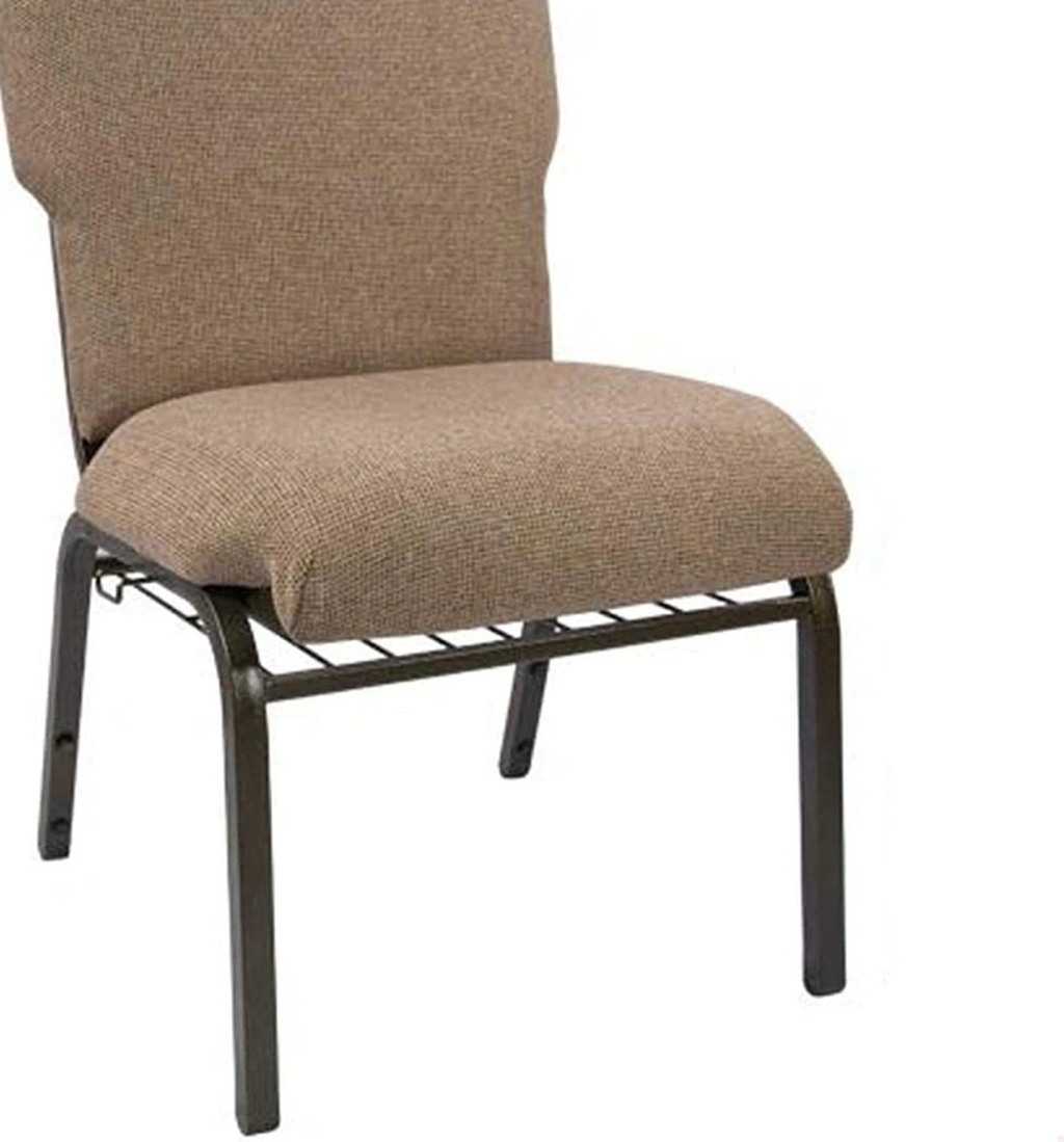Hot Selling Steel Stacking with Linking Church Meeting Room Chair Pew view 3
