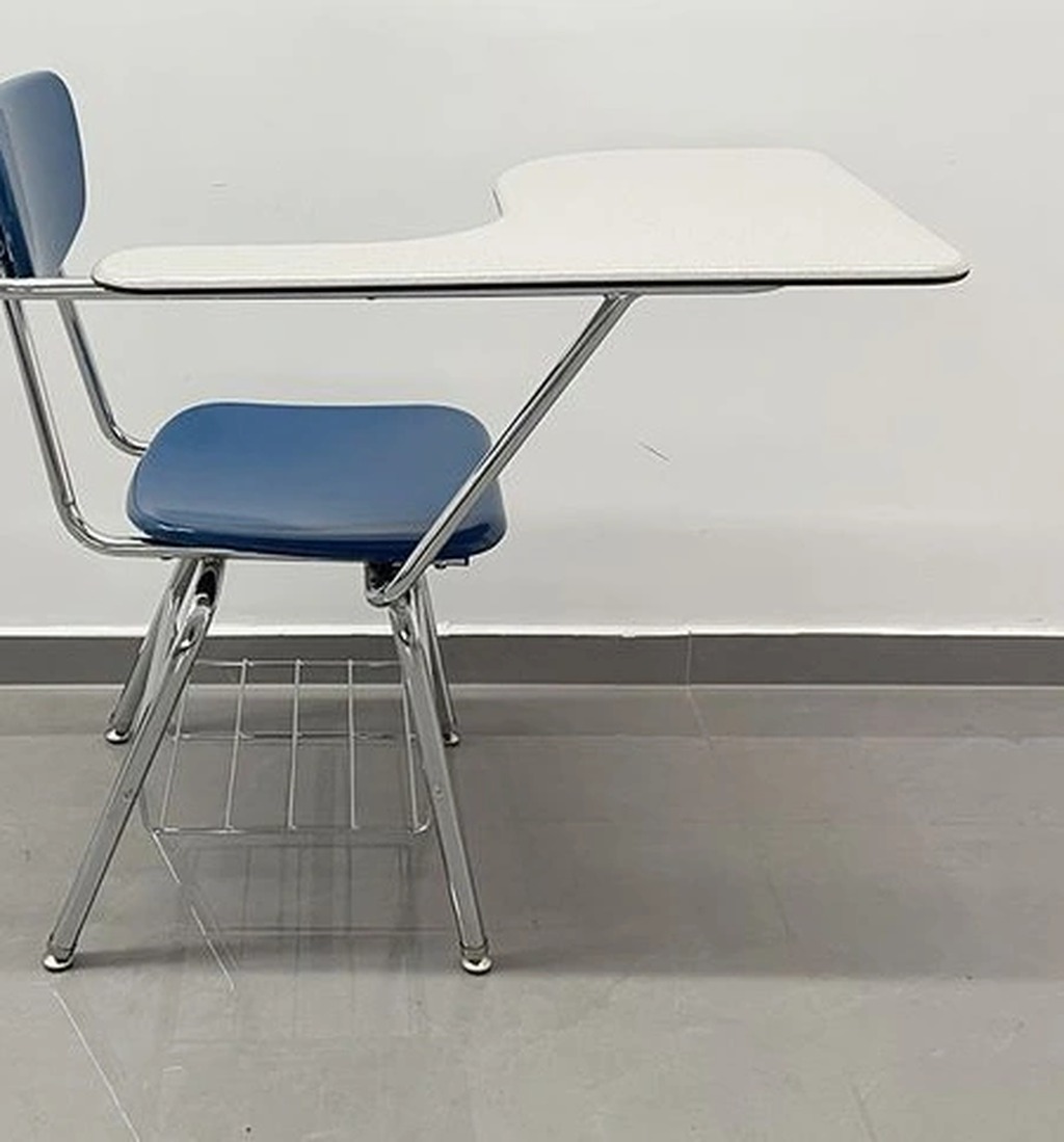 School Furniture Training Chair Classroom Student Chairs with Writing Pad