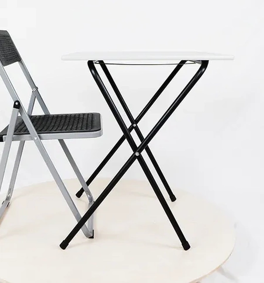 Outdoor Garden Meeting School Classroom Examination Furniture; Light Weight Wooden Plastic Folding Table Chair Set