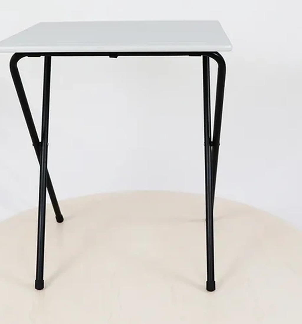 MDF Pencil Hole Small Desk Foldable Plastic Folding Chair School Classroom Outdoor Use Table Set