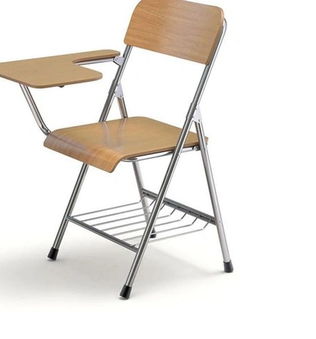 School Study Chair Students Training Chair with Writing Board